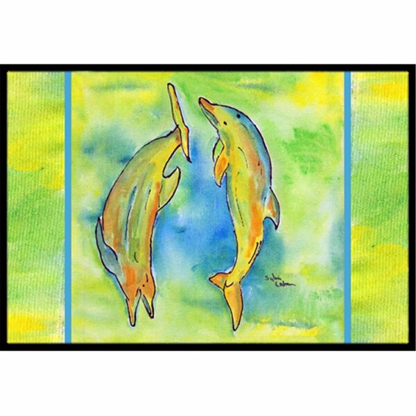 Beyondbasketball Dolphin Indoor Or Outdoor Mat 18 x 27 in. BE2844667